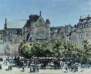 Claude Monet Germain lAuxerrois Germany oil painting artist
